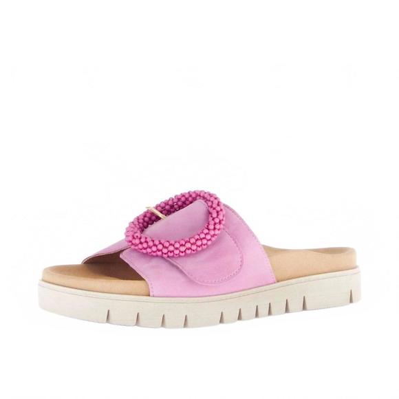 NEW GABOR women's platform sandal in soft pink - Picture 1 of 4